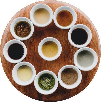 Extras ( Soßen, Ingwer usw.)